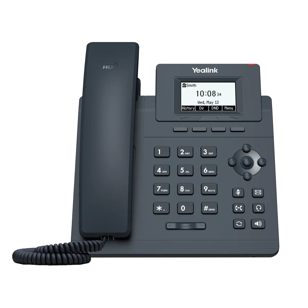 Yealink IP Phone T30, HD Voice, 5-way conferencing, 2.3