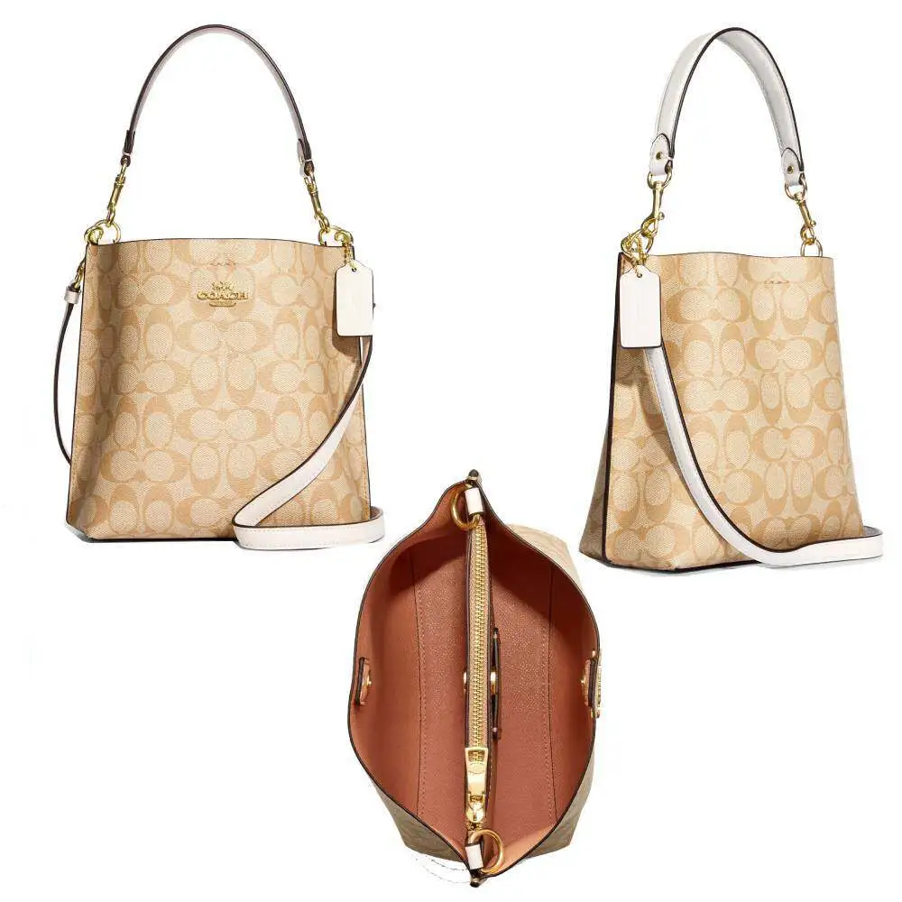 COACH CA582 MOLLIE BUCKET BAG 22 IN SI IMDQC CA582IMDQC