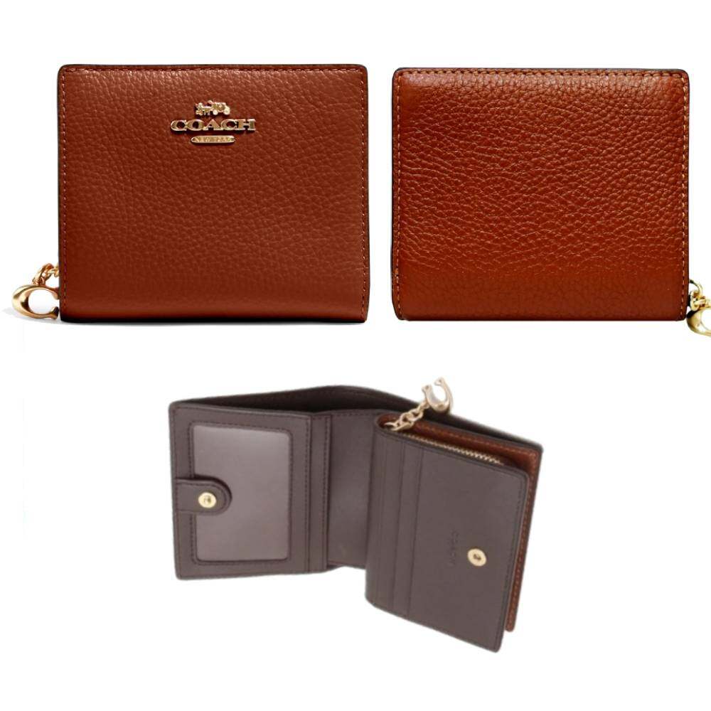 SNAP online WALLET (COACH C2862) IM/REDWOOD