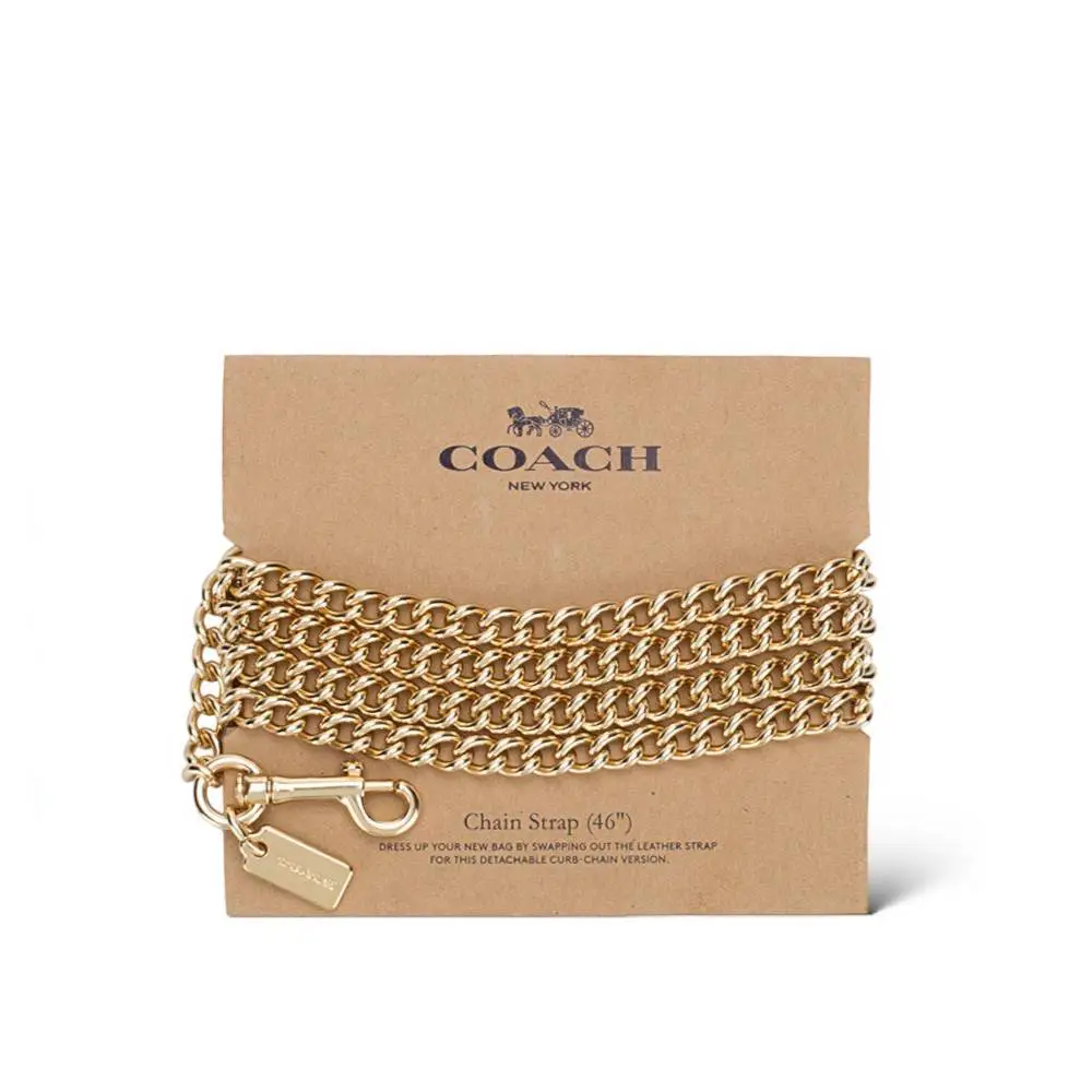 COACH CHAIN STRAP 31126IMGLD GOLD
