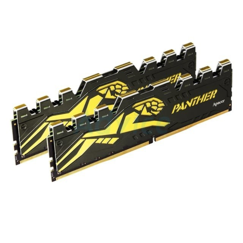 APACER แรม DDR4 16GB (8GBX2) BUS 3200 รุ่น PANTHER GOLDEN