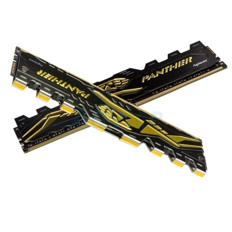 APACER แรม DDR4 16GB (8GBX2) BUS 3200 รุ่น PANTHER GOLDEN