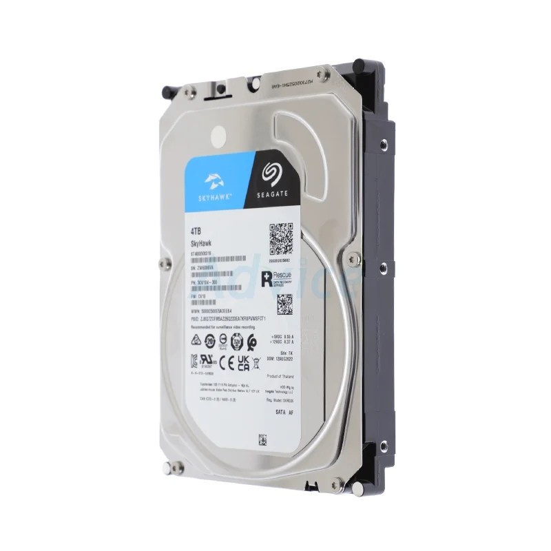 SEAGATE HDD 4 TB CCTV SKYHAWK (5900RPM, 256MB, SATA-3, ST4000VX016