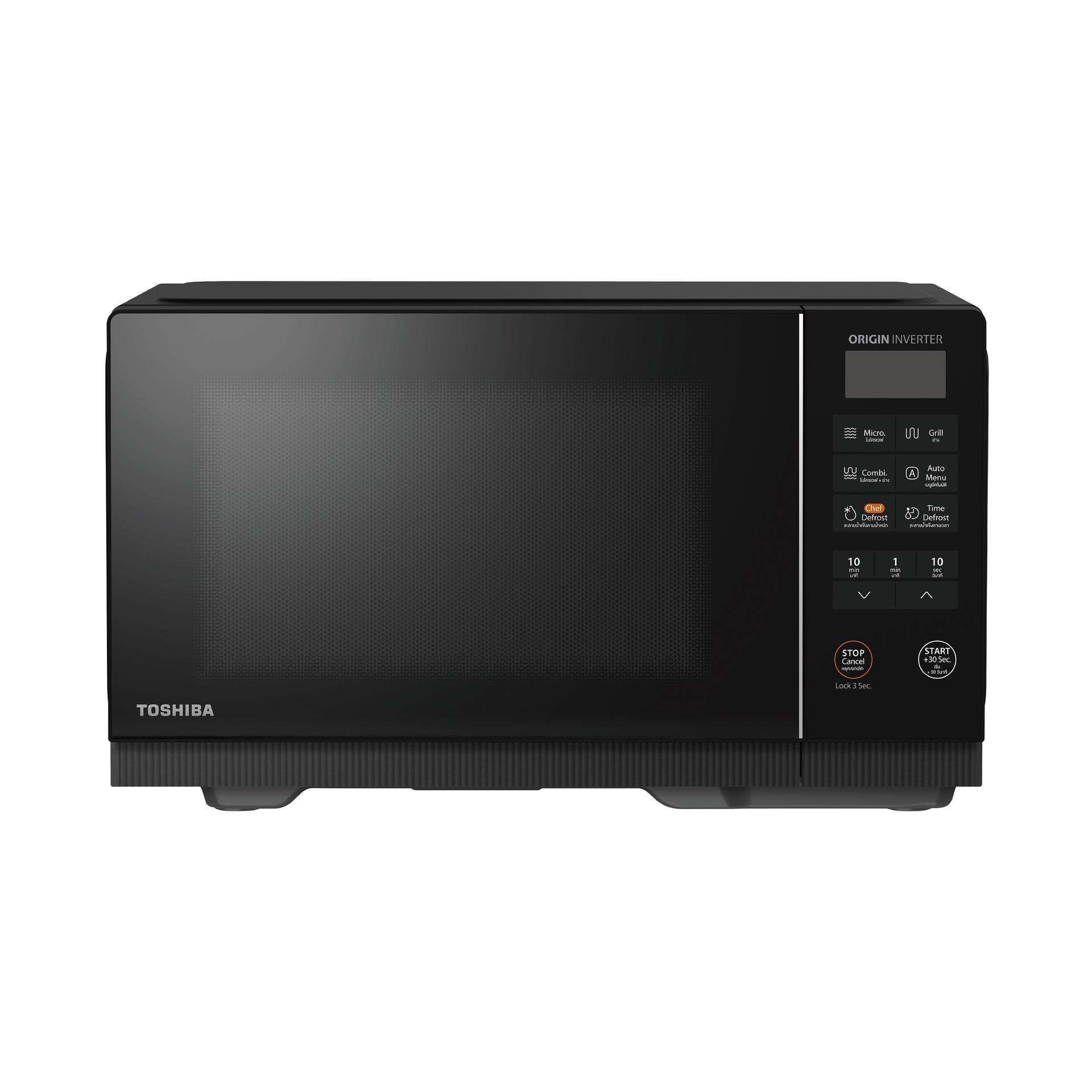 TOSHIBA Digital Microwave Oven Model MV2-EG26PEI(BK) – Black 26L