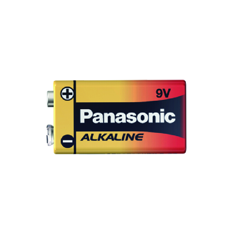 Panasonic Alkaline Battery 6LR61T/1SL 9V 1 Piece