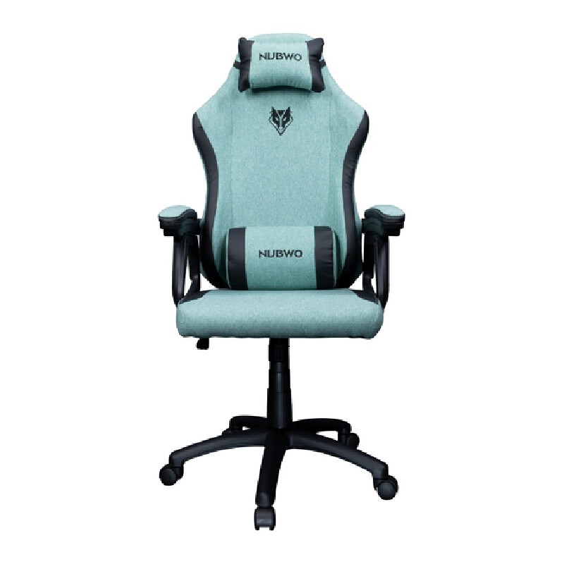 Mint green gaming online chair