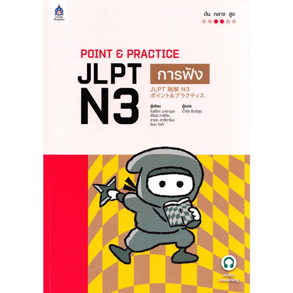 หนังสือ POINT & PRACTICE JLPT N3 การฟัง ฉบับ Audio