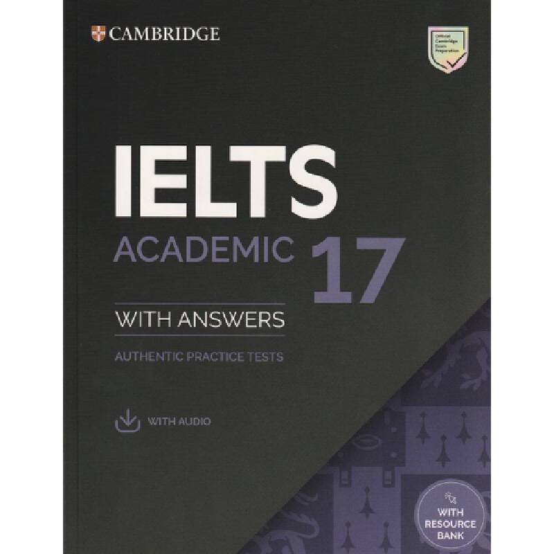 หนังสือ Cambridge IELTS 17 AC:SB+ANS Cambridge Universi