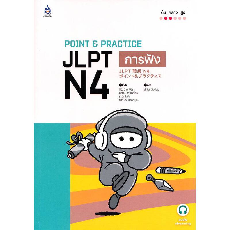 POINT & PRACTICE JLPT N4 การฟัง ฉบับ Audio Streaming สำ