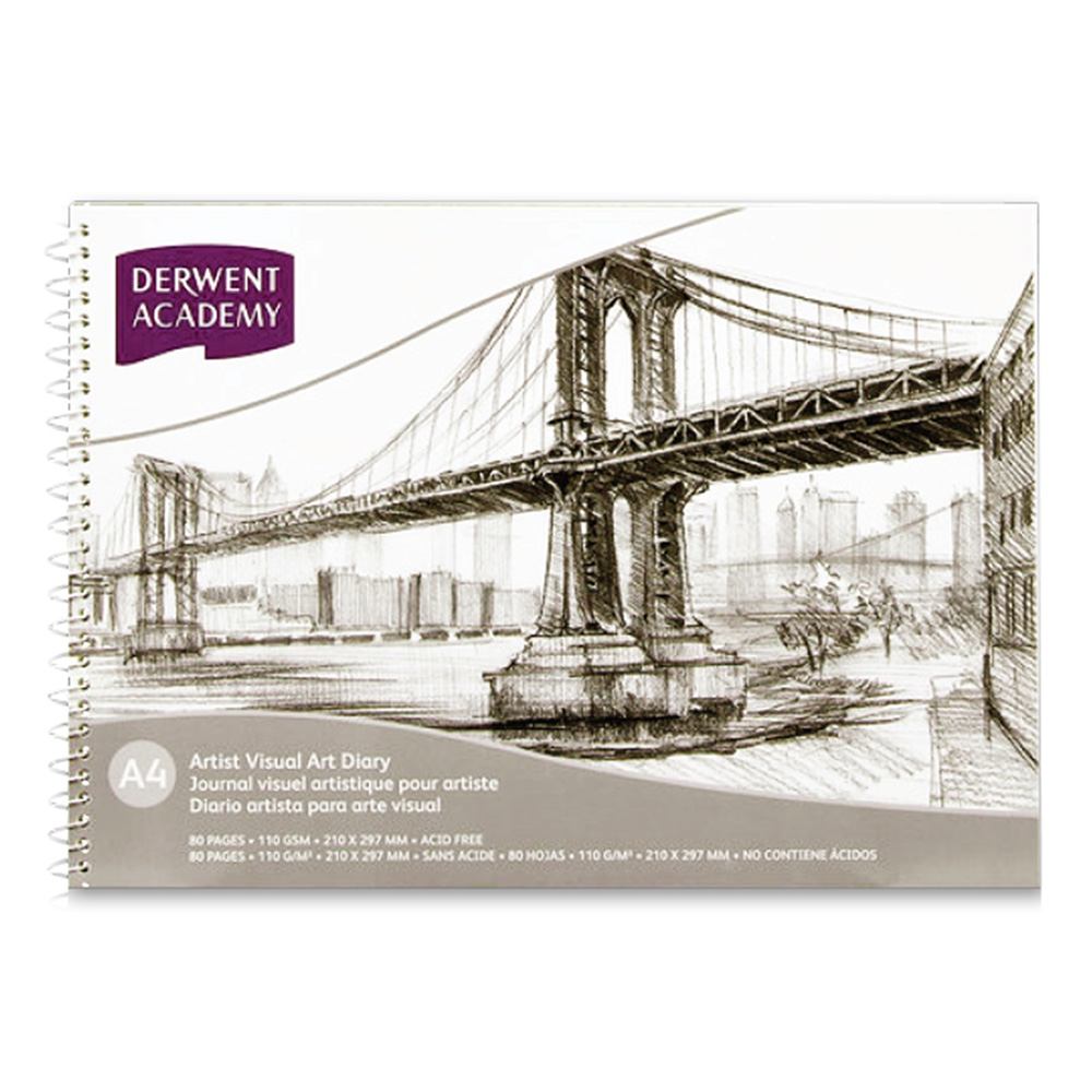 สมุดสเก็ตซ์ริมลวด A4 ACADEMY-A