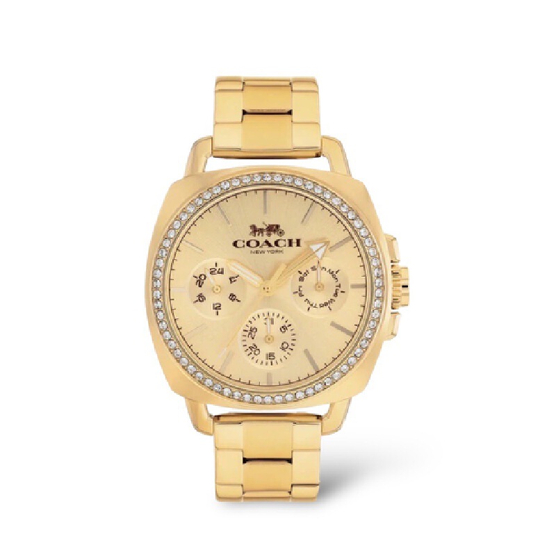 COACH BOYFRIEND CHRONOGRAPH GOLD 14503130 OfficeMate