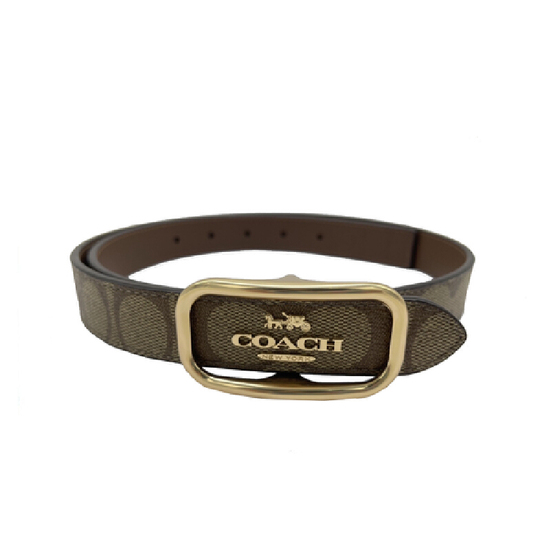 COACH Morgan Rectangle Buckle Belt CE971IMBDXM