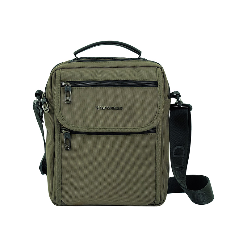 BP WORLD shoulder bag model B6805 khaki OfficeMate